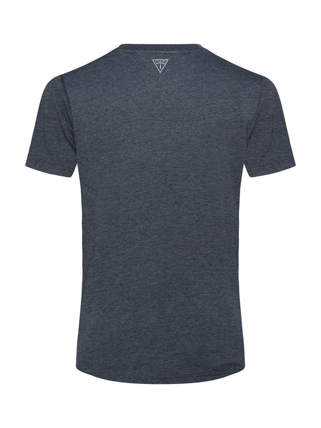 Le Patron Basic Tee - Antraciet