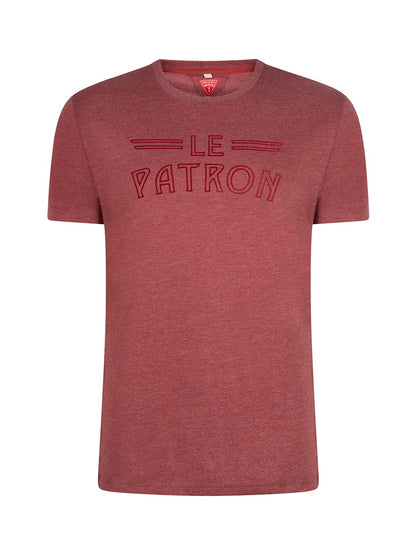 Le Patron Basic Tee - Merlot