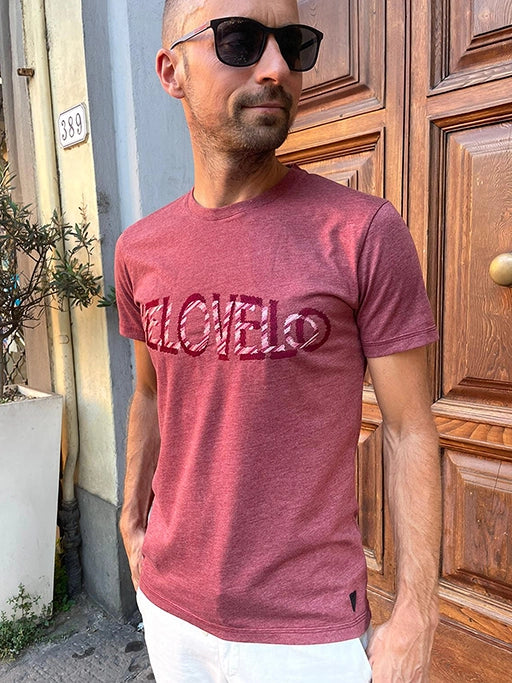 Le Patron VeloVelo T-Shirt - Bordeaux