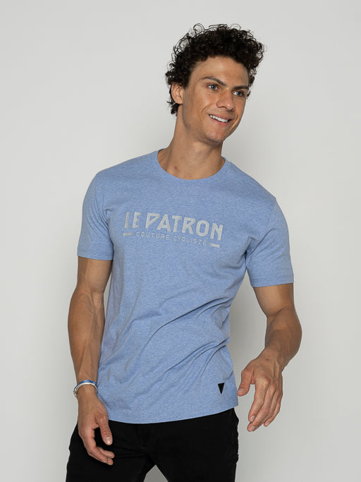 Le Patron Icon Logo T-Shirt - Light Blue