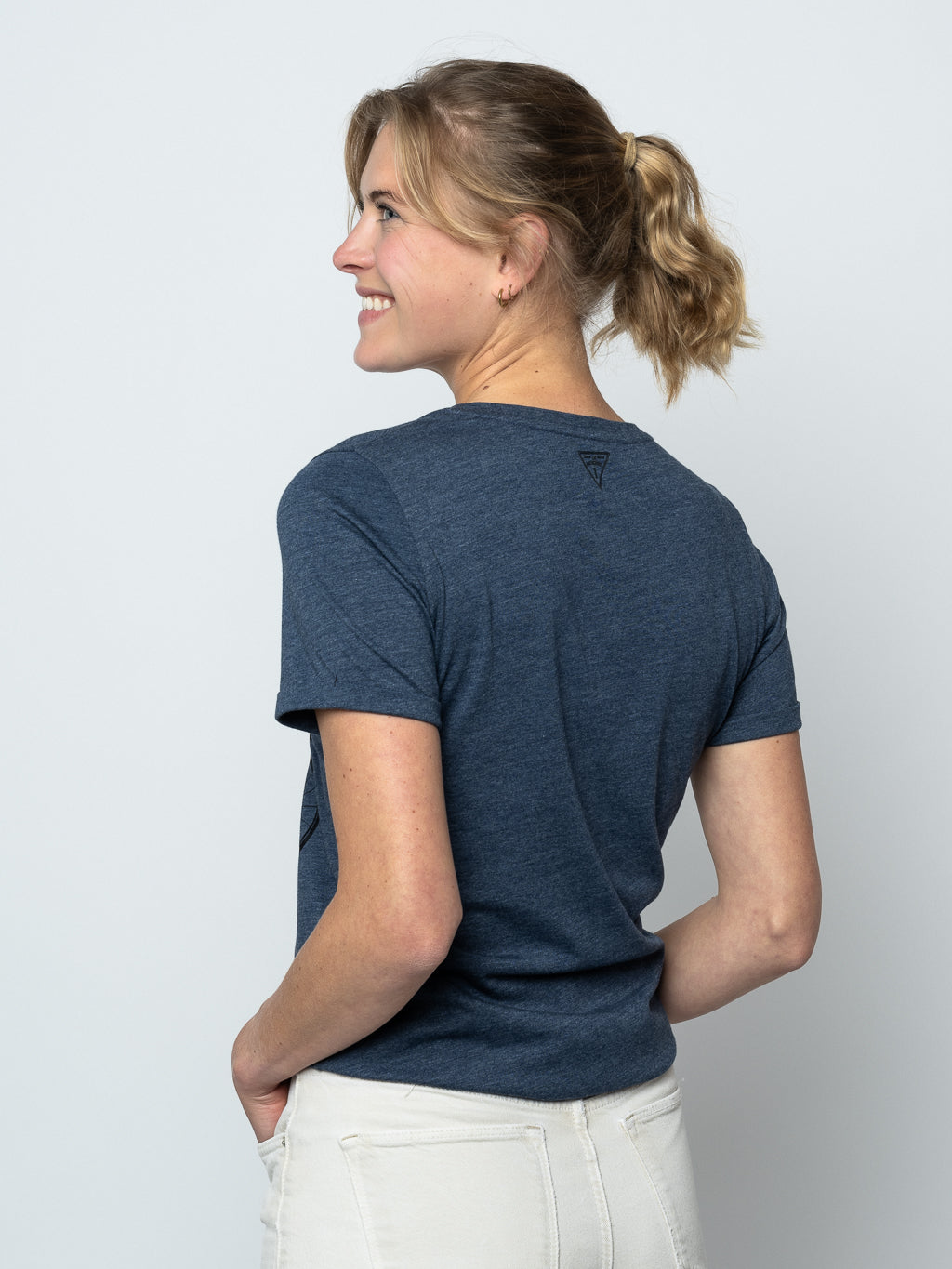 Le Patron Women's Pieces de Bicyclette T-Shirt - Dark Blue