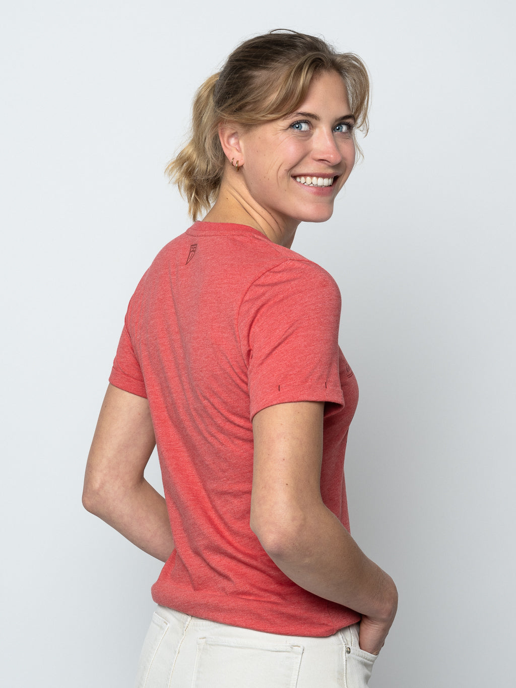 Le Patron Giro Rosa Womens T-Shirt - Cranberry