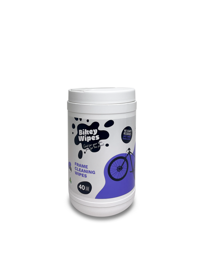 Bikey Wipes: Frame, Degreaser or Rotor Wipes – Individual Canisters